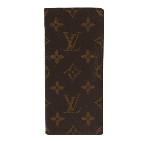 LOUIS VUITTON Monogram Etui Lunette Simple Glasses Case M62962 LV Auth th5418 - Picture 13 of 14